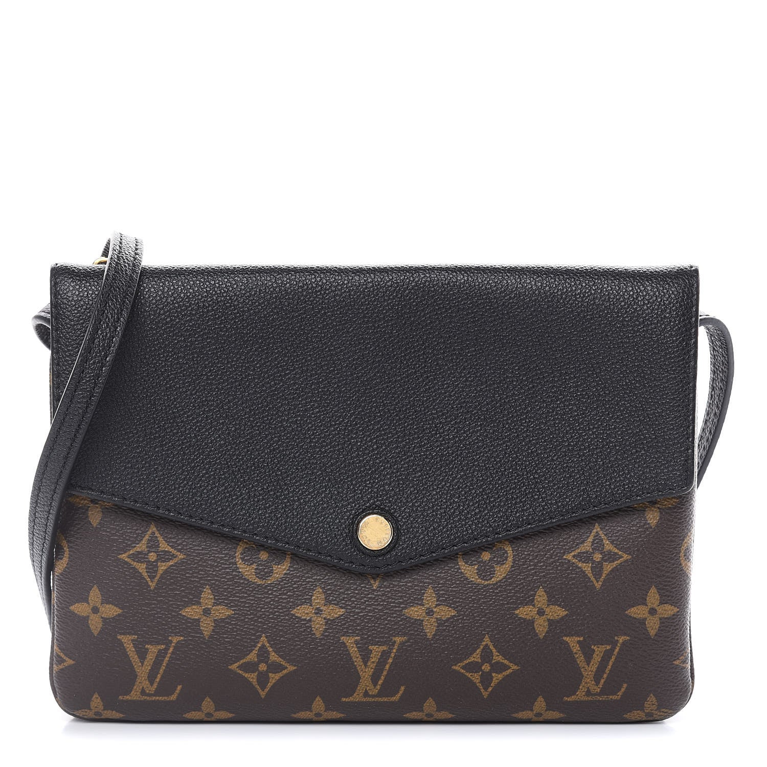 Louis Vuitton Monogram Twice Pochette Black 1 of 10
