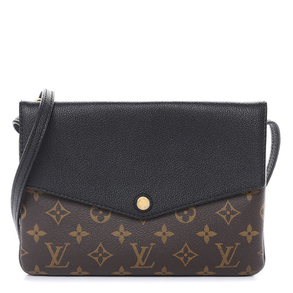 Louis Vuitton Monogram Twice Pochette Black 1 of 10