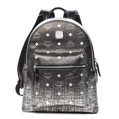MCM Gradation Visetos Small Stark Backpack Silver 1 of 8