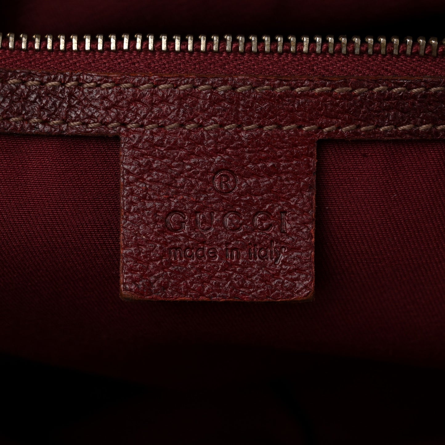 Monogram Top Handle Bag Red