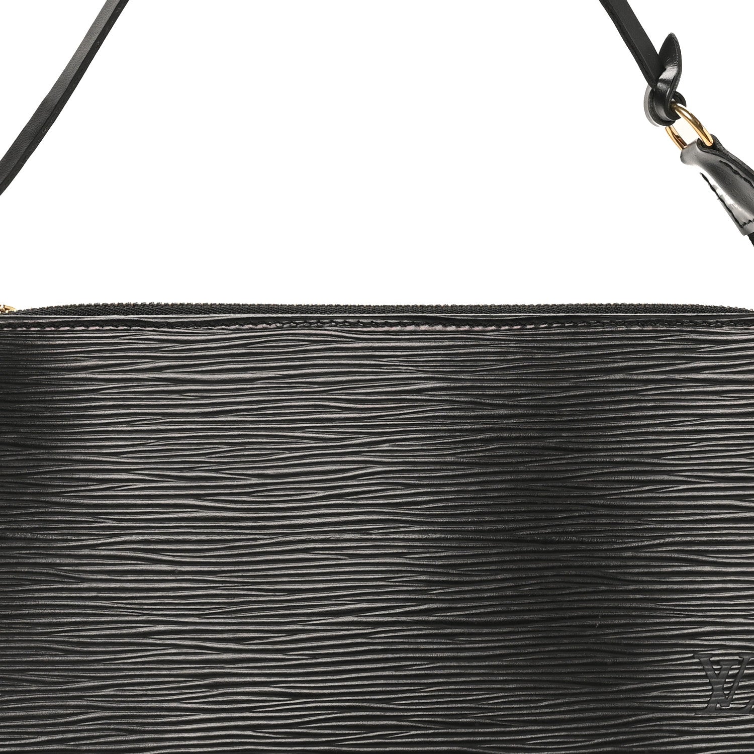 Louis Vuitton Epi Pochette Accessories 24 Black 7 of 9