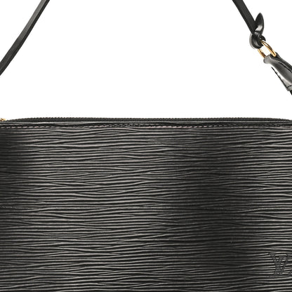 Louis Vuitton Epi Pochette Accessories 24 Black 7 of 9