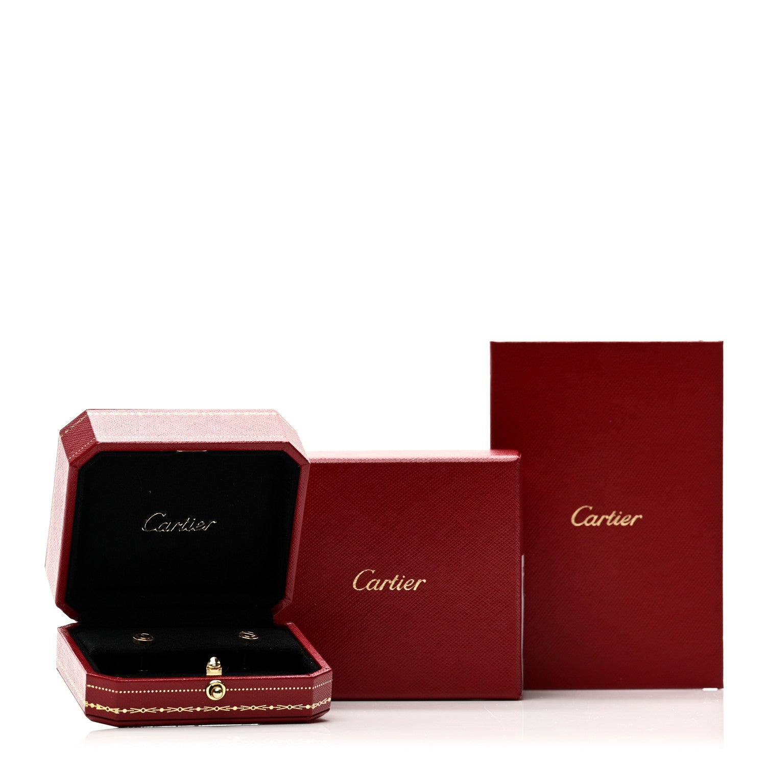 Cartier 18K Yellow Gold LOVE Earrings 5 of 5