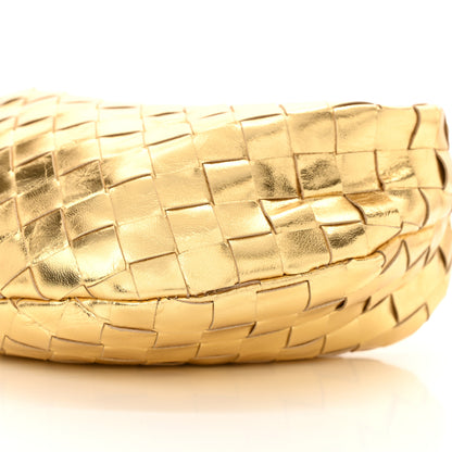 Bottega Veneta Metallic Nappa Intrecciato Mini Jodie Gold 10 of 10