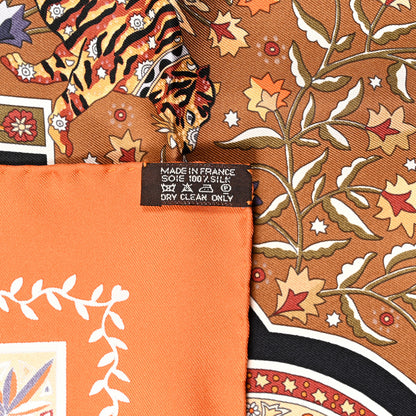 Hermes Silk Aux Portes Du Palais Scarf 90 3 of 4