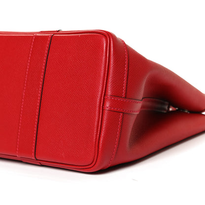 Hermes Epsom Garden Party 30 TPM Rouge Casaque 9 of 12