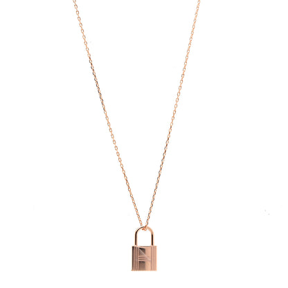 Hermes Swift Small O'Kelly Pendant Necklace Black 1 of 3