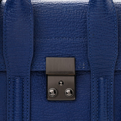 3.1 Phillip Lim Textured Calfskin Mini Pashli Satchel Cobalt 7 of 9