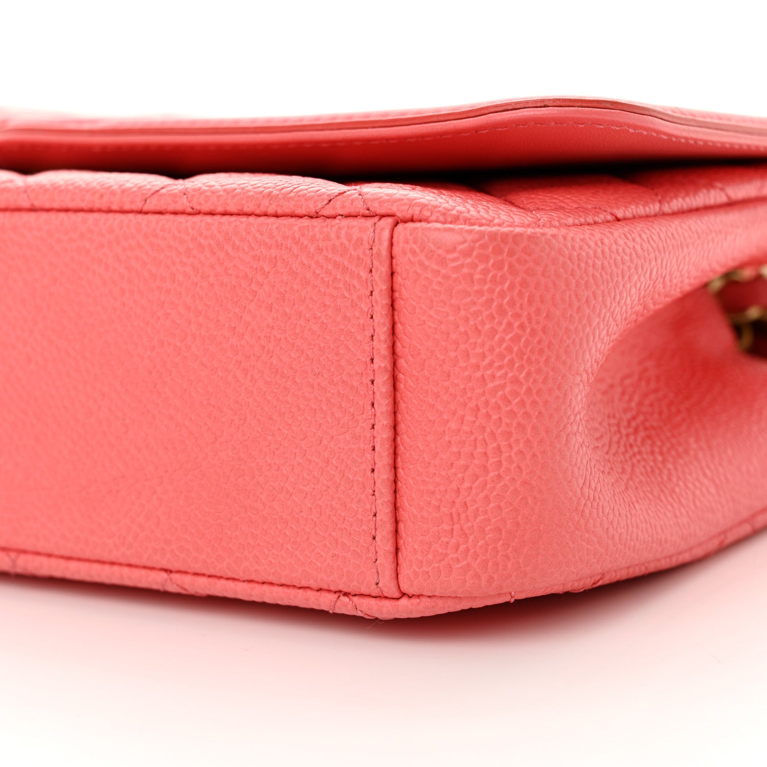 Chanel Caviar Quilted Medium CC Filigree Flap Pink 10 of 10