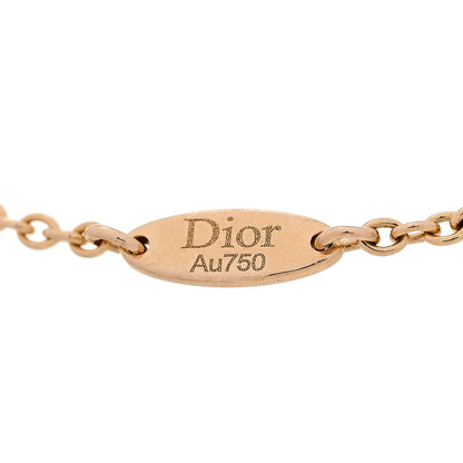 Christian Dior 18K Rose Gold Diamond Pink Opal Rose Des Vents Bracelet 5 of 6
