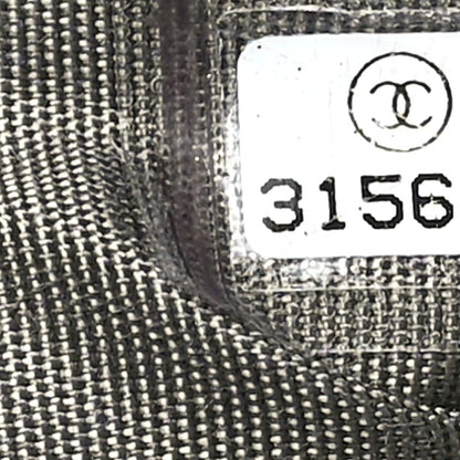 Chanel Metallic Calfskin Quilted Flap Clutch With Chain Ruthenium 8 of 12