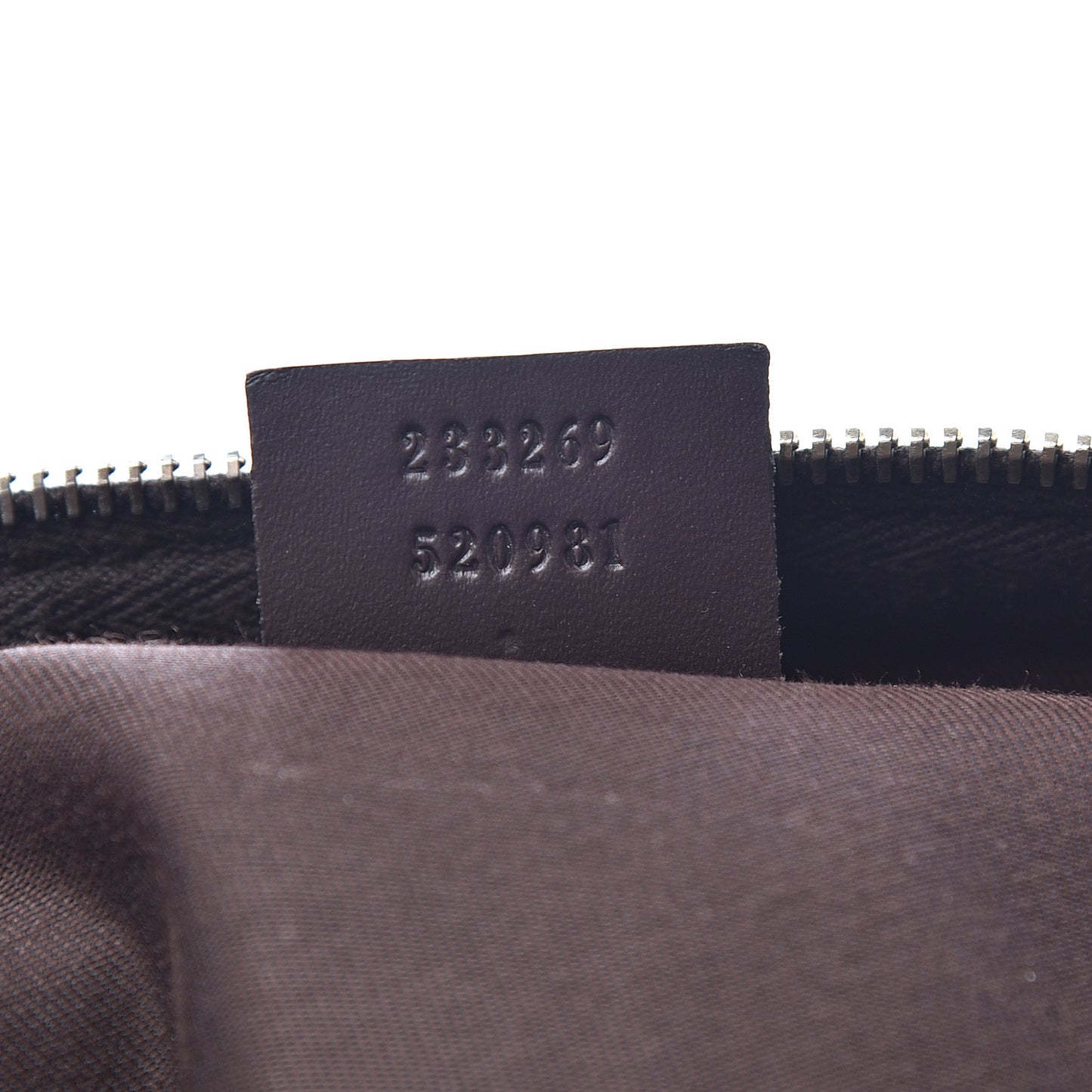 GG Plus Monogram Belt Bag Dark Brown