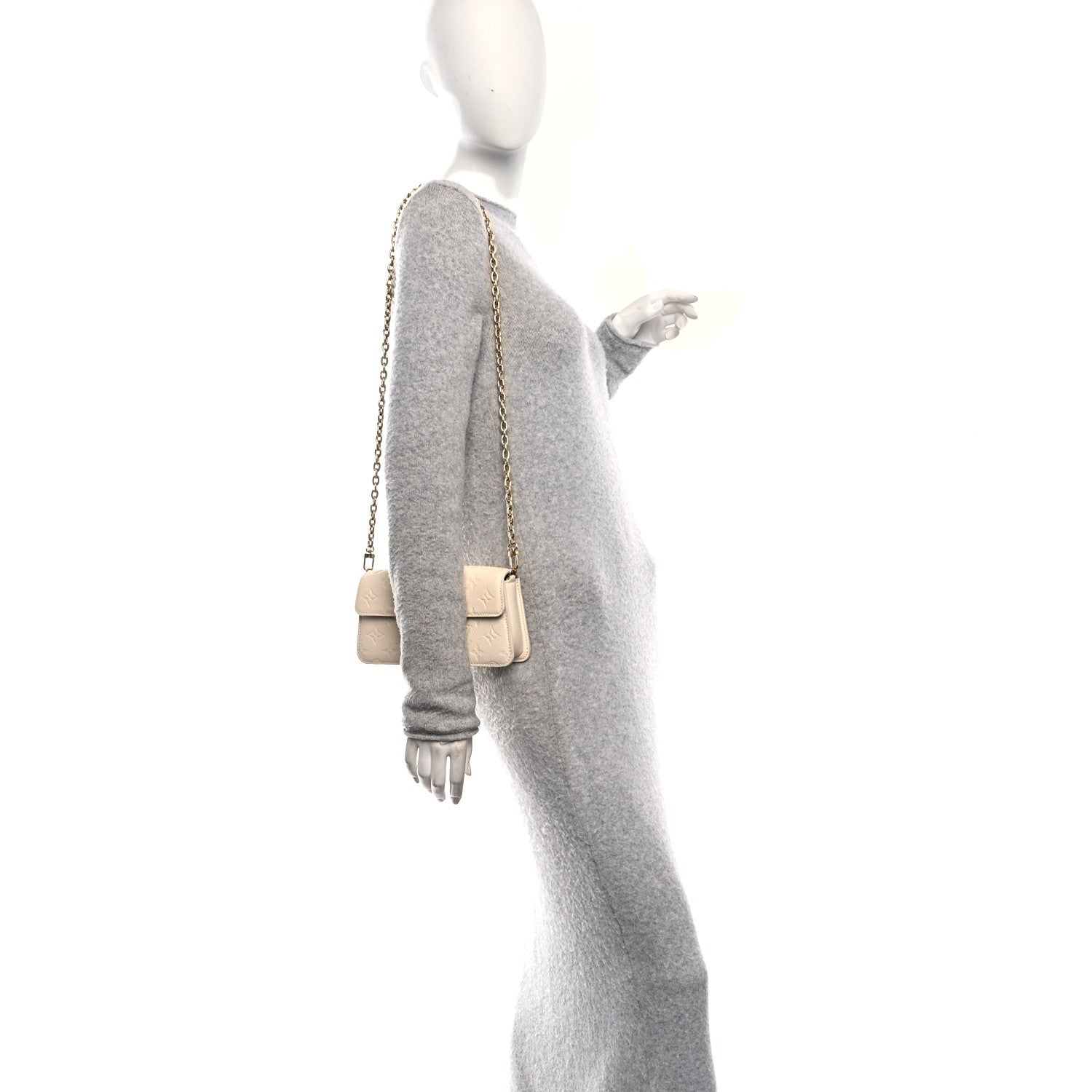Louis Vuitton Empreinte Metis Wallet On Chain Cream 1853943