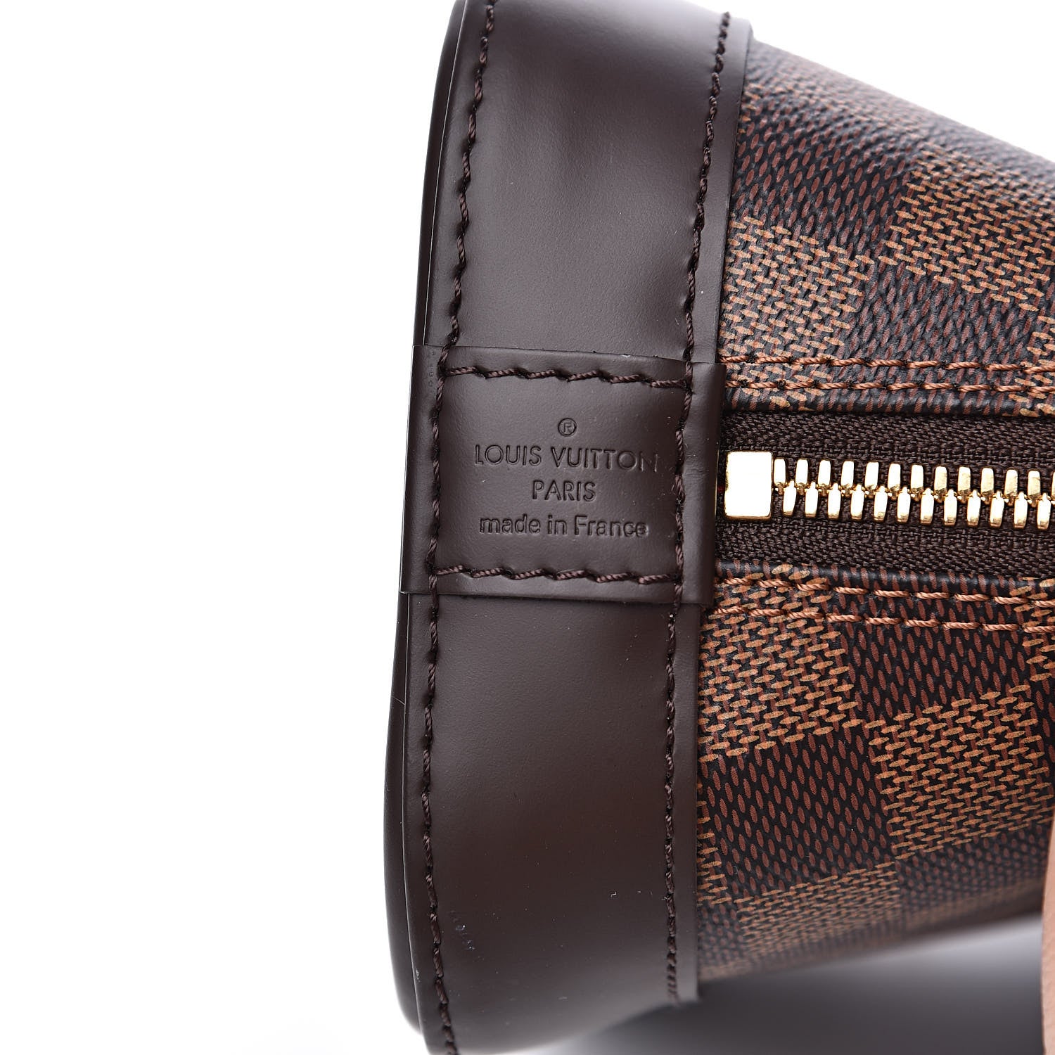 Louis Vuitton Damier Ebene Alma BB 8 of 8
