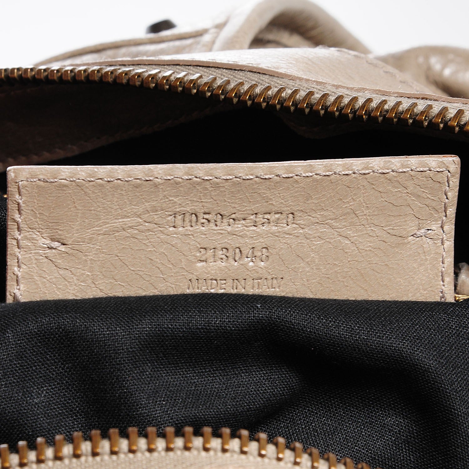 Balenciaga Agneau Classic Hardware Weekender Papyrus 7 of 11