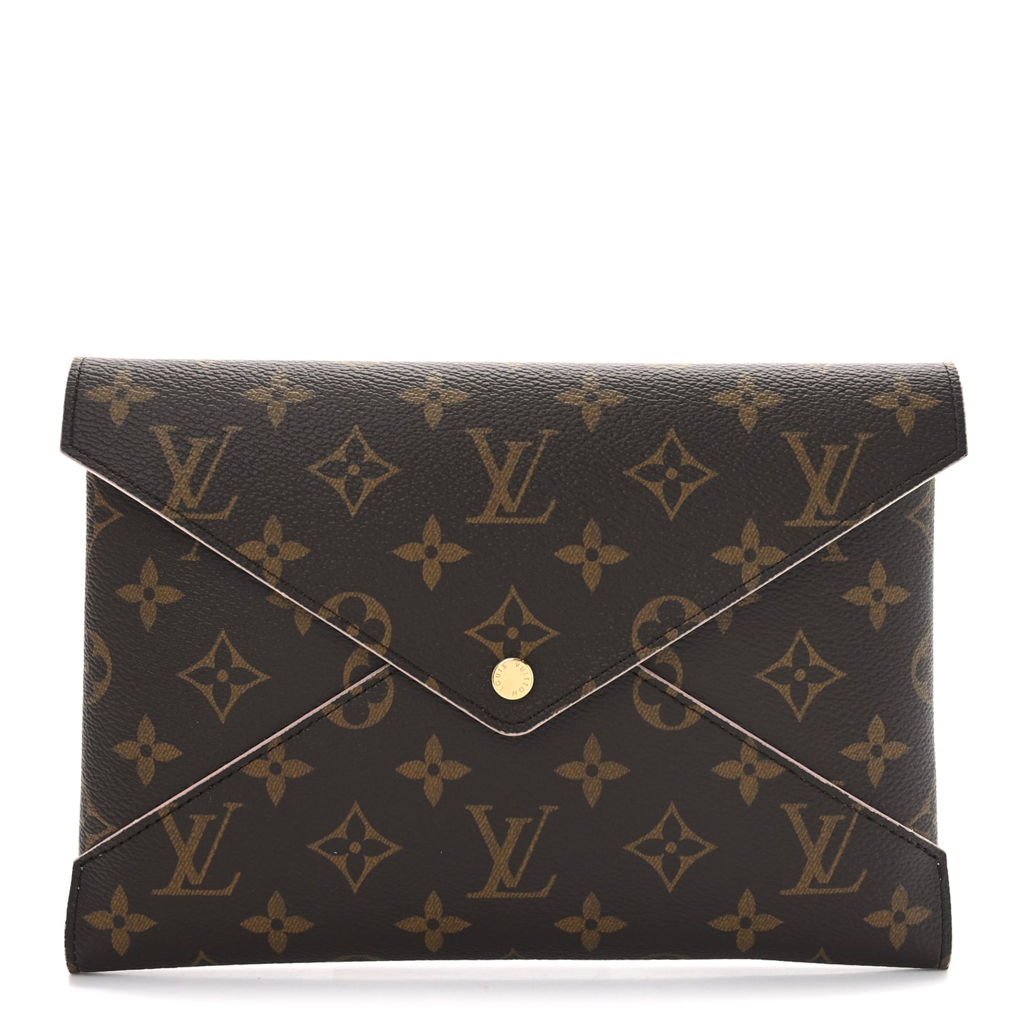 Monogram Large Kirigami Pochette Insert Rose Ballerine