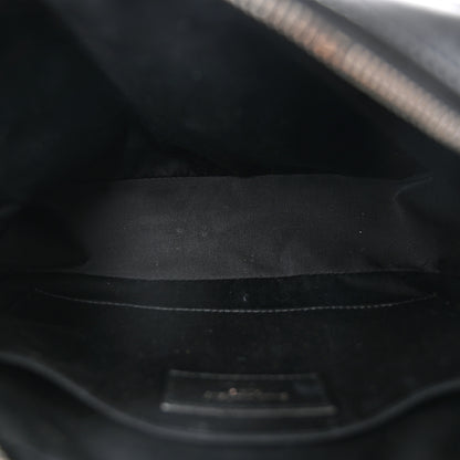 Saint Laurent Calfskin Matelasse Monogram Lou Camera Bag Black 5 of 10