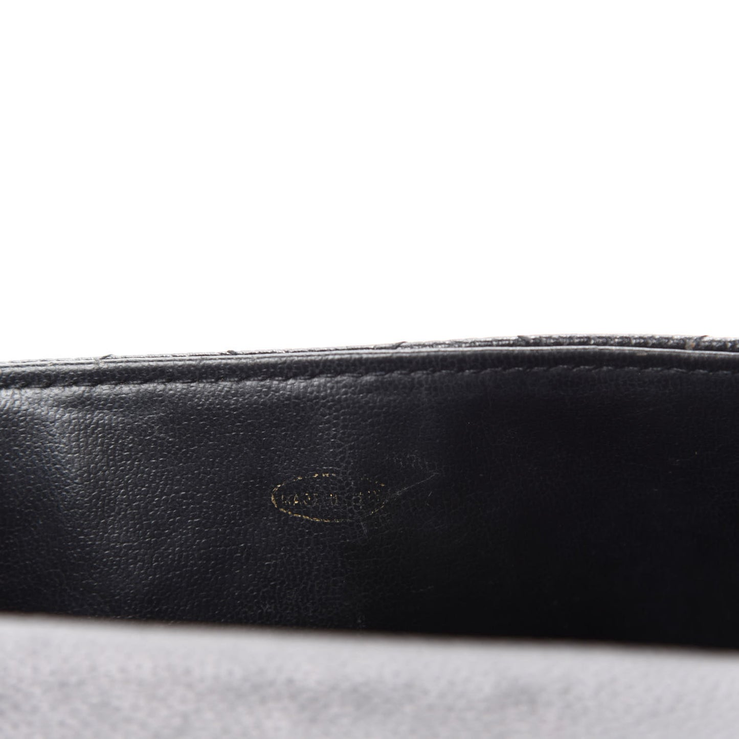 Caviar Quilted Single Flap Shoulder Bag Black