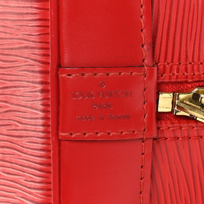 Louis Vuitton Epi Alma PM Castillan Red 7 of 10
