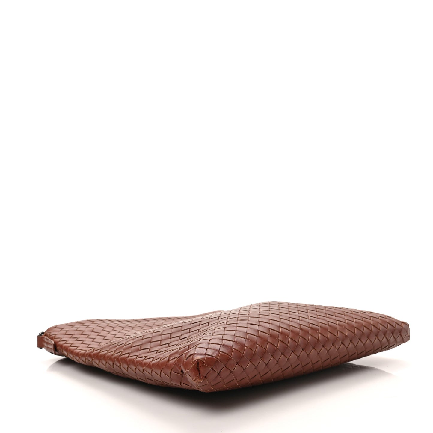 Nappa Intrecciato VN Crossbody Messenger Bag Rust