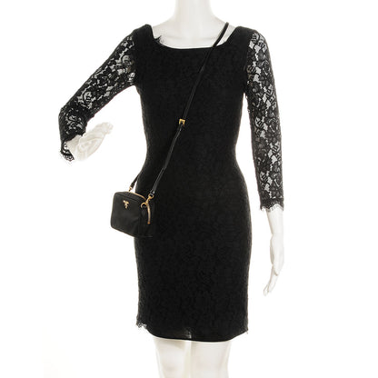 Prada Tessuto Nylon Small Crossbody Nero Black 2 of 11