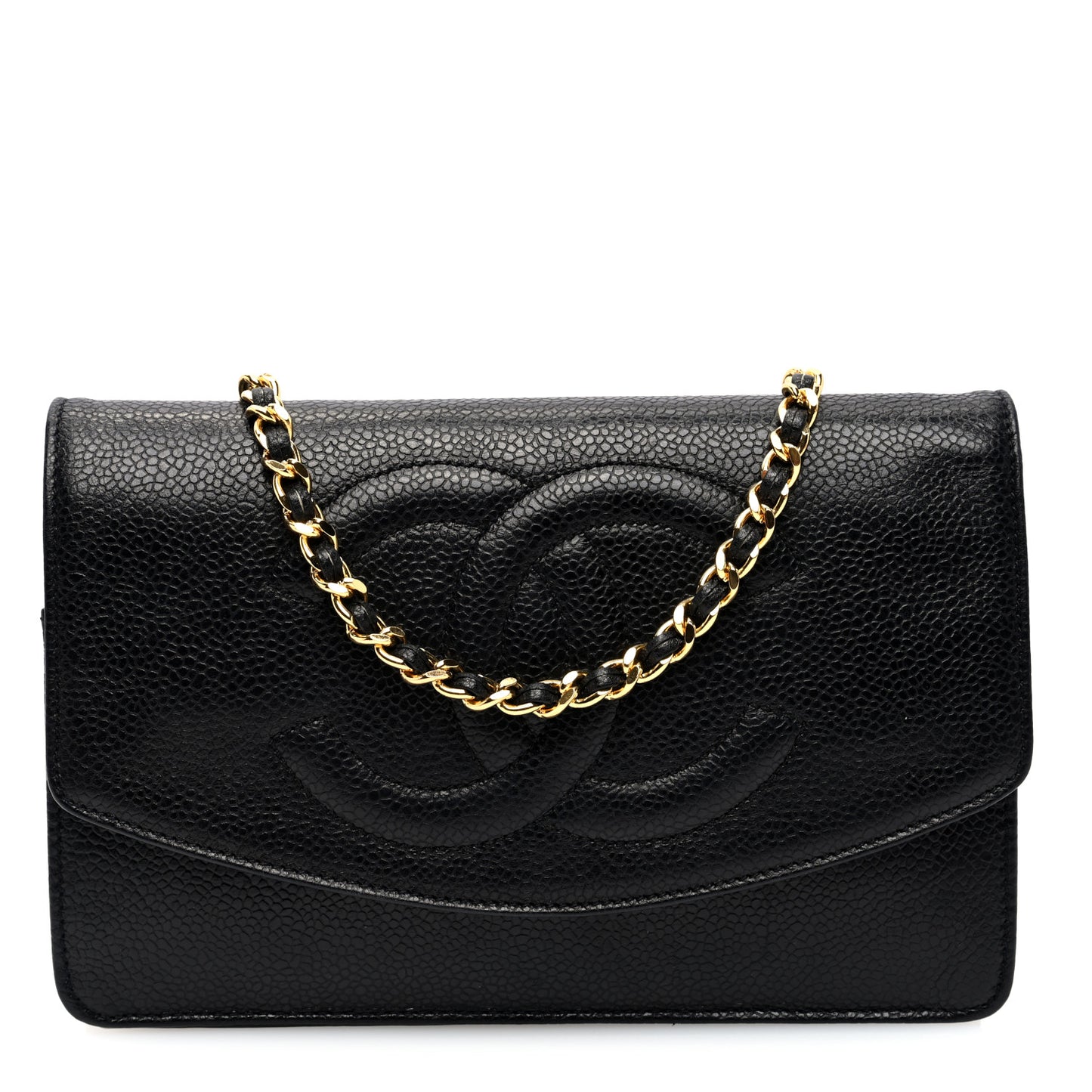 Caviar Timeless CC Wallet on Chain WOC Black