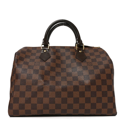 Louis Vuitton Damier Ebene Speedy 30 1 of 9