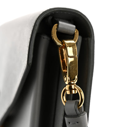 Prada Saffiano City Calfskin Monochrome Envelope Crossbody Nube 11 of 14