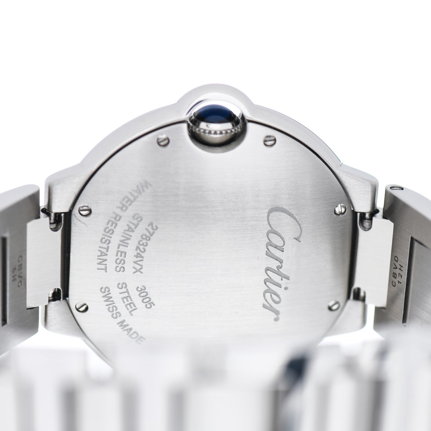 Stainless Steel 36mm Ballon Bleu De Cartier Quartz Watch