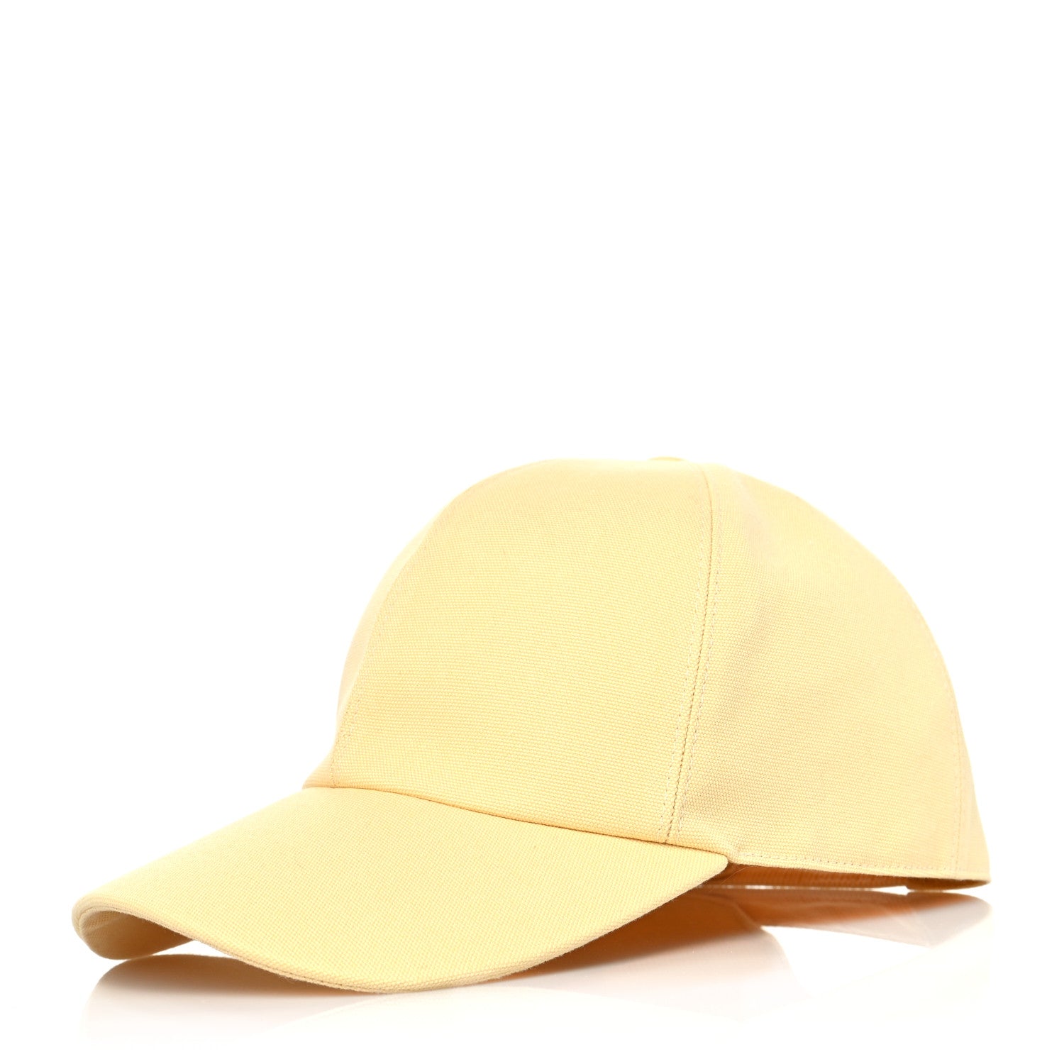 Hermes Cotton Canvas Tess Hat 58 Jaune Sable 1 of 7
