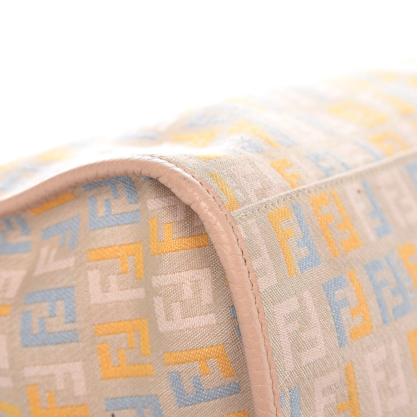 Zucchino Vitello Shopping Tote Beige Pastel Cipria