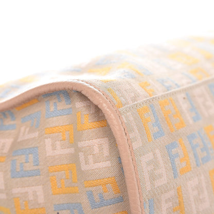 Fendi Zucchino Vitello Shopping Tote Beige Pastel Cipria 10 of 13