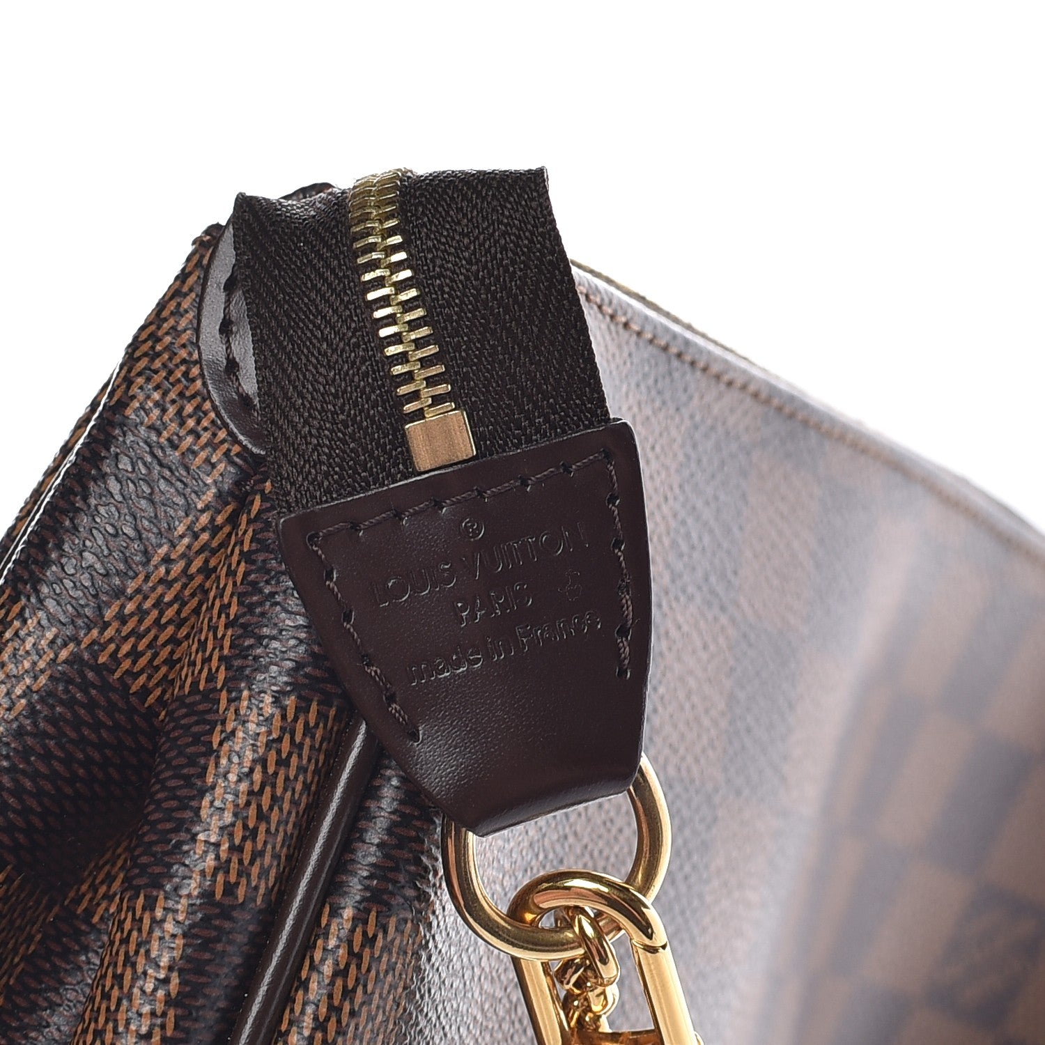 Louis Vuitton Damier Ebene Eva Clutch 6 of 7