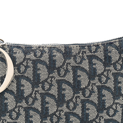 Christian Dior Monogram Shoulder Bag Pochette Blue 8 of 13