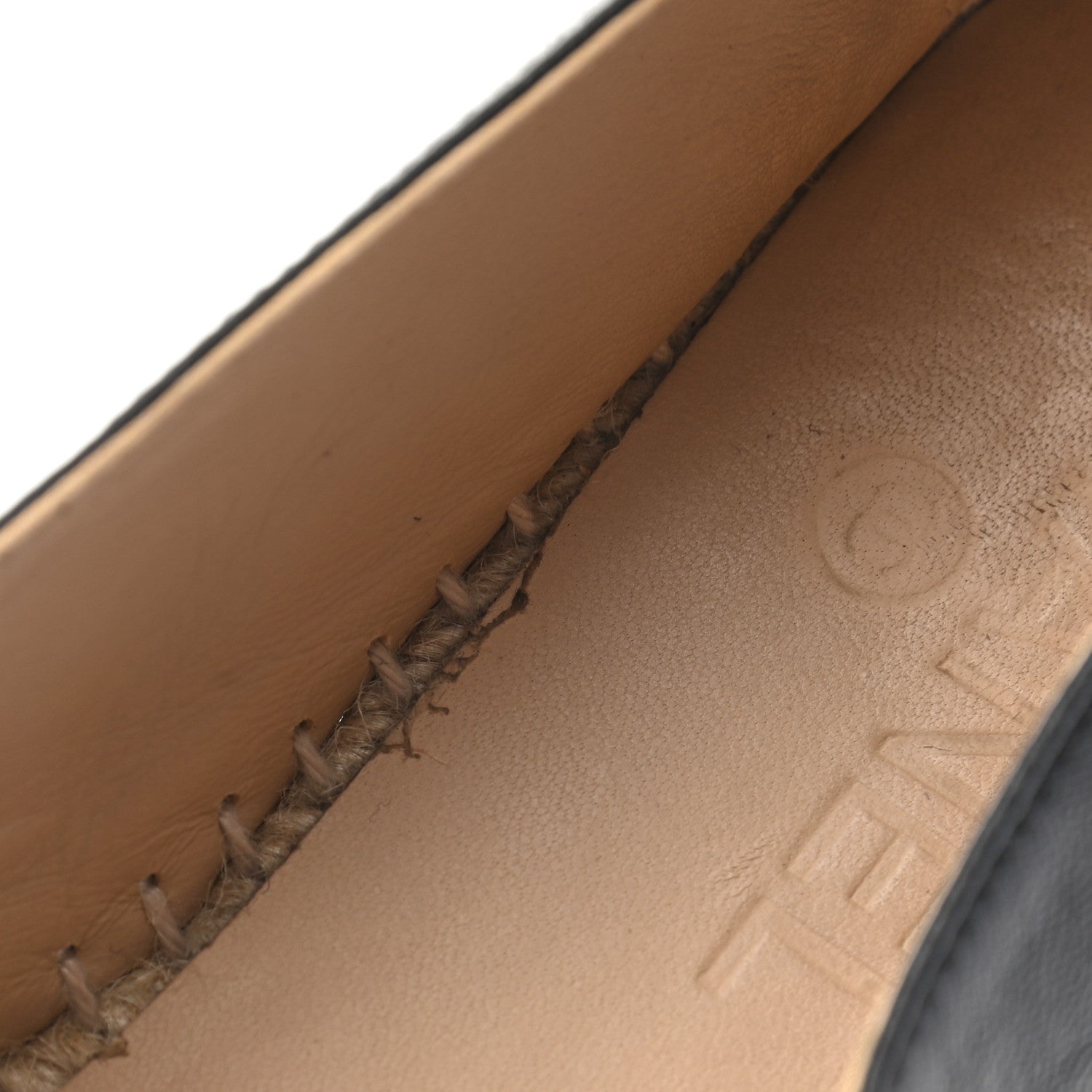 Chanel Lambskin CC Espadrilles 37 Black 11 of 14