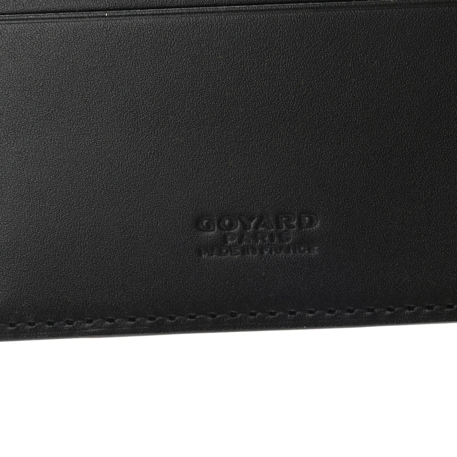 Goyard Goyardine Multi Slot Bi-Fold Wallet Black 6 of 8