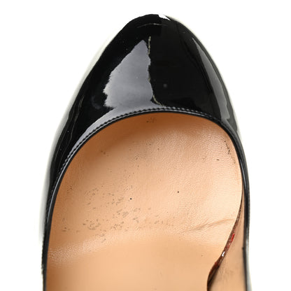 Christian Louboutin Patent Dorissima 100 Pumps 39.5 Black 9 of 9