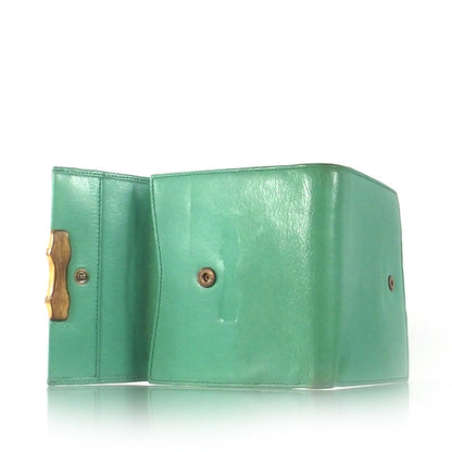 Gucci Leather Bamboo French Wallet 7 of 11