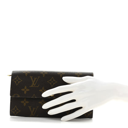 Louis Vuitton Monogram Sarah Wallet 2 of 7