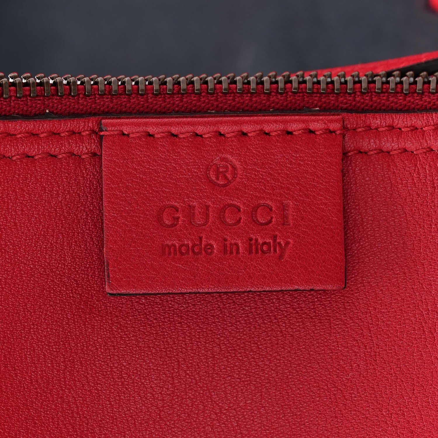 Gucci Soft Suede Web Large Jackie Hobo Red 7 of 12