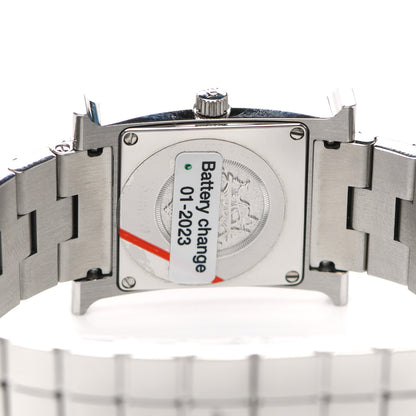 Hermes Stainless Steel 21mm Heure H Hour Quartz Watch 4 of 5