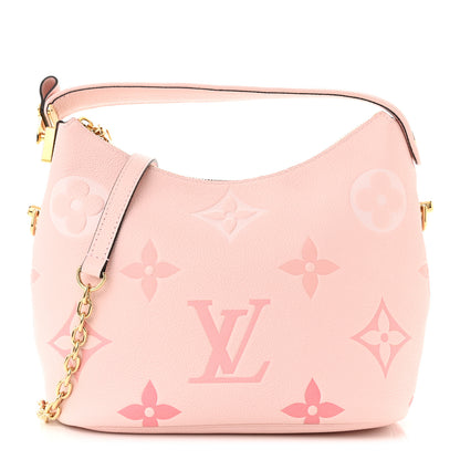 Louis Vuitton Empreinte Monogram Giant By The Pool Marshmallow Hobo PM Bouton De Rose 1 of 10
