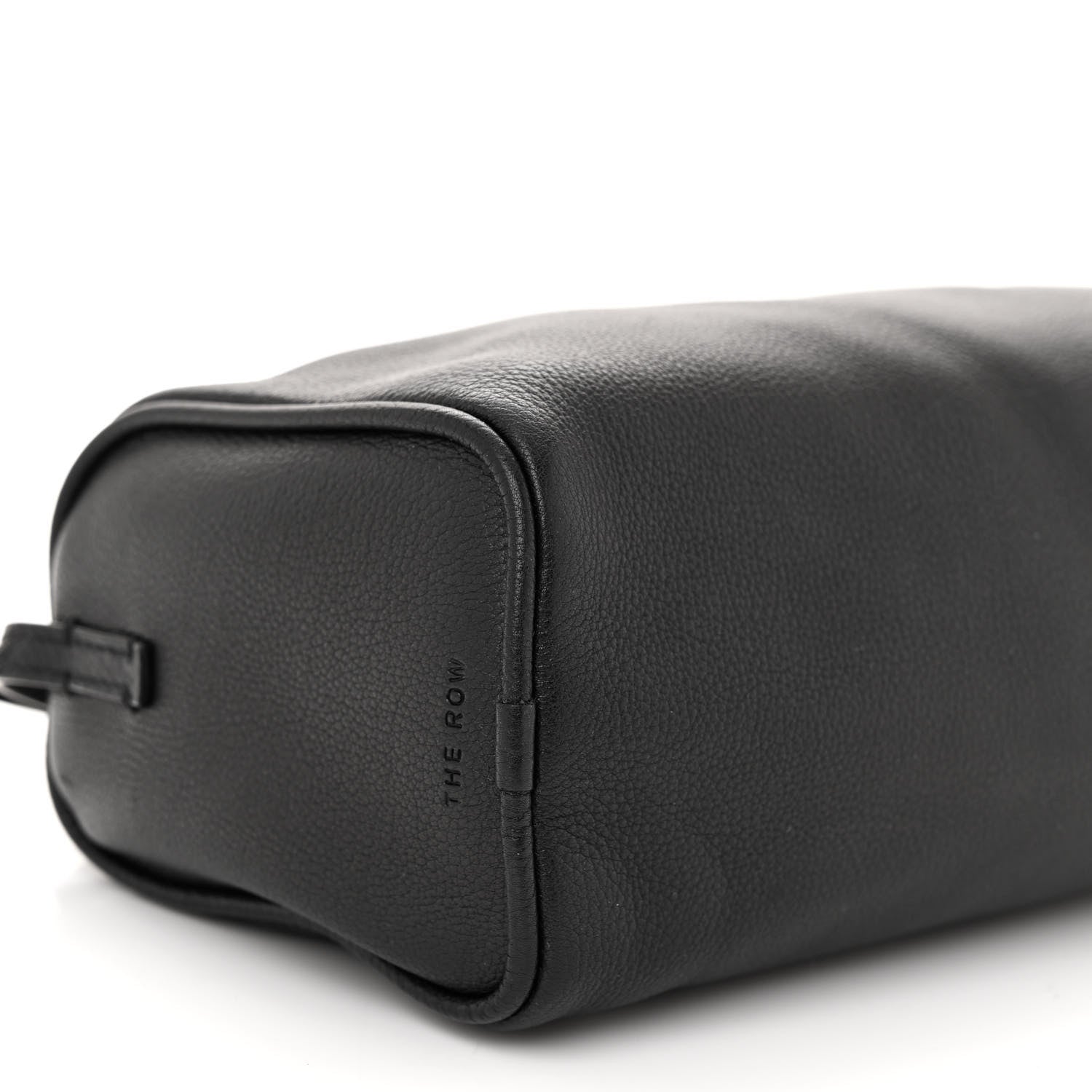 The Row Grained Calfskin 90's Bag Black 8 of 9