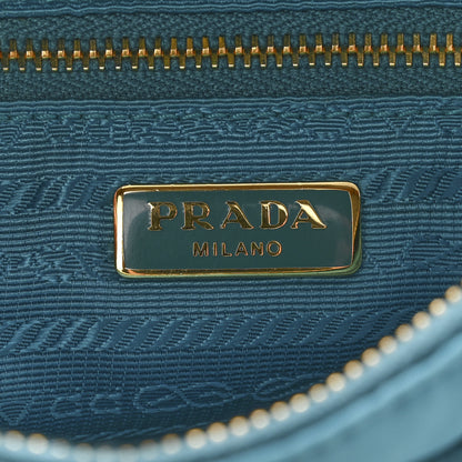 Prada Tessuto Nylon Saffiano Crossbody Bag Turchese 6 of 13