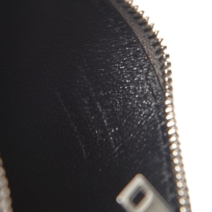 Saint Laurent Grained Calfskin 5 Fragments Zip Pouch Card Holder Earth 6 of 8
