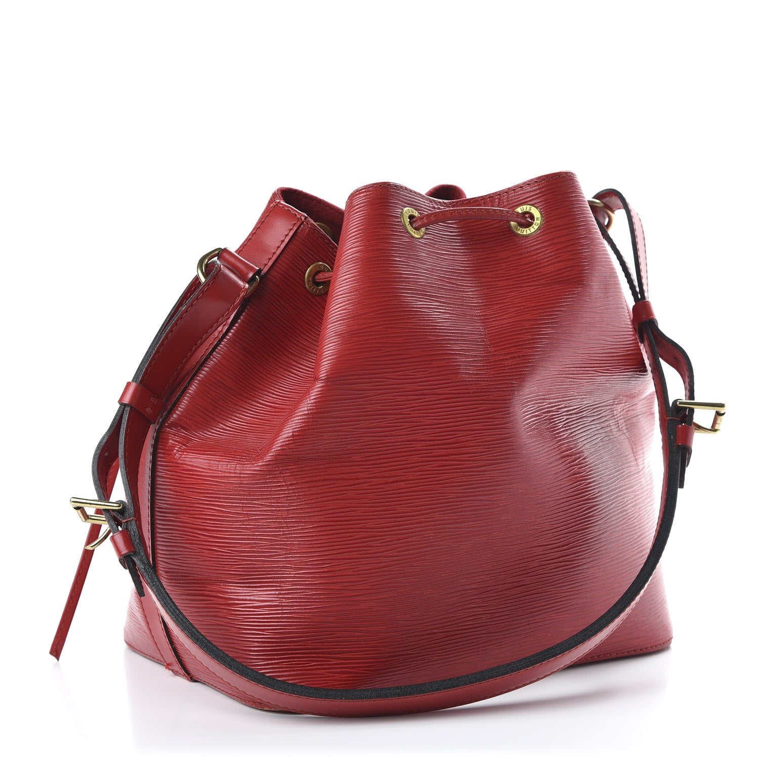 Louis Vuitton Epi Petit Noe Castillan Red 3 of 10