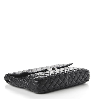 Chanel Aged Calfskin Reissue XL Maxi Flap Black 4 of 10