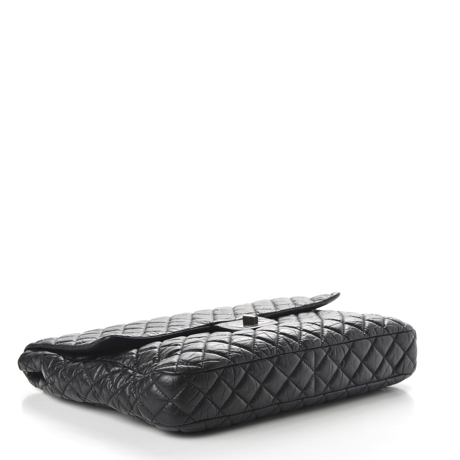 Chanel Aged Calfskin Reissue XL Maxi Flap Black 4 of 10