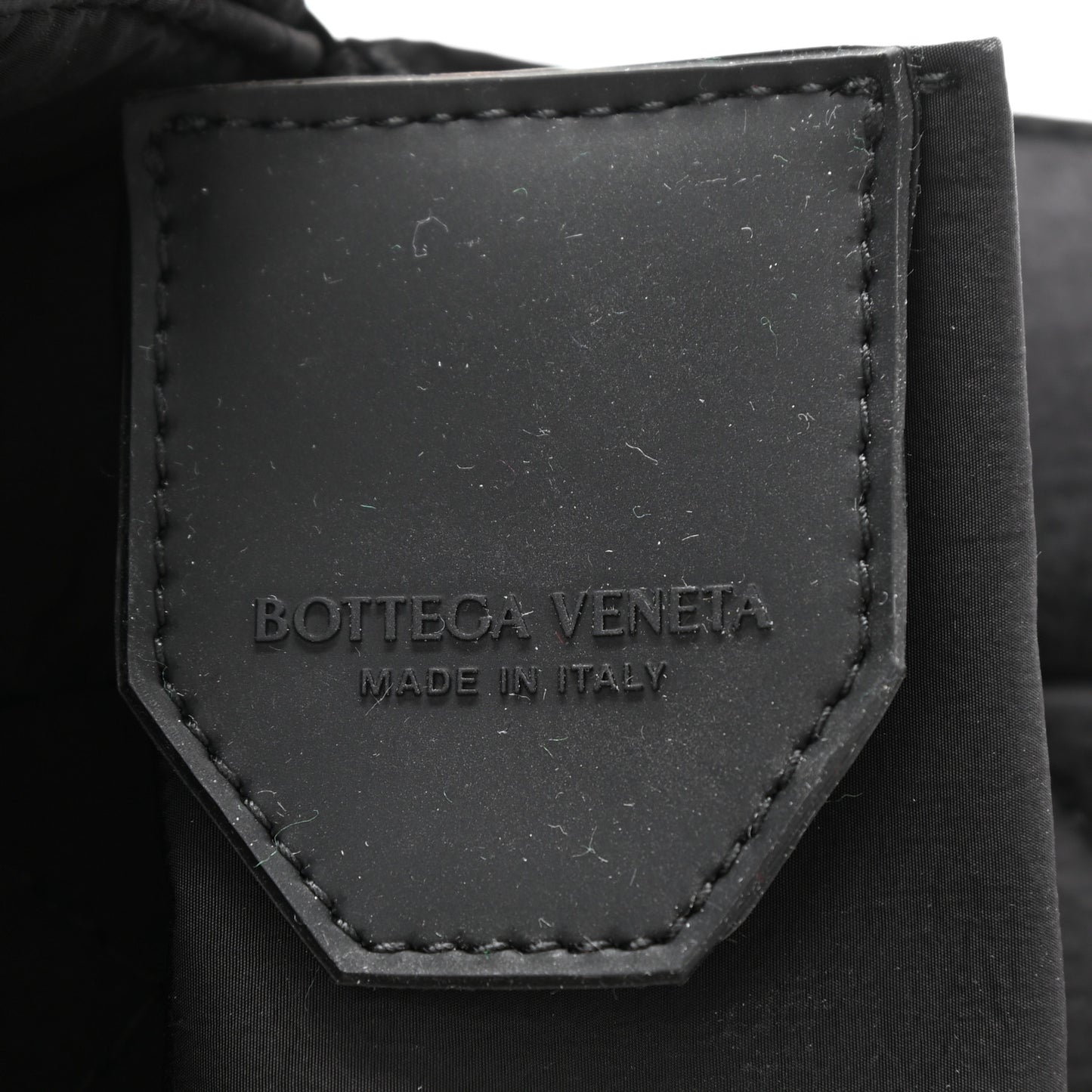 Nylon Intrecciato Mini Padded Tech Candy Cassette Bag Black