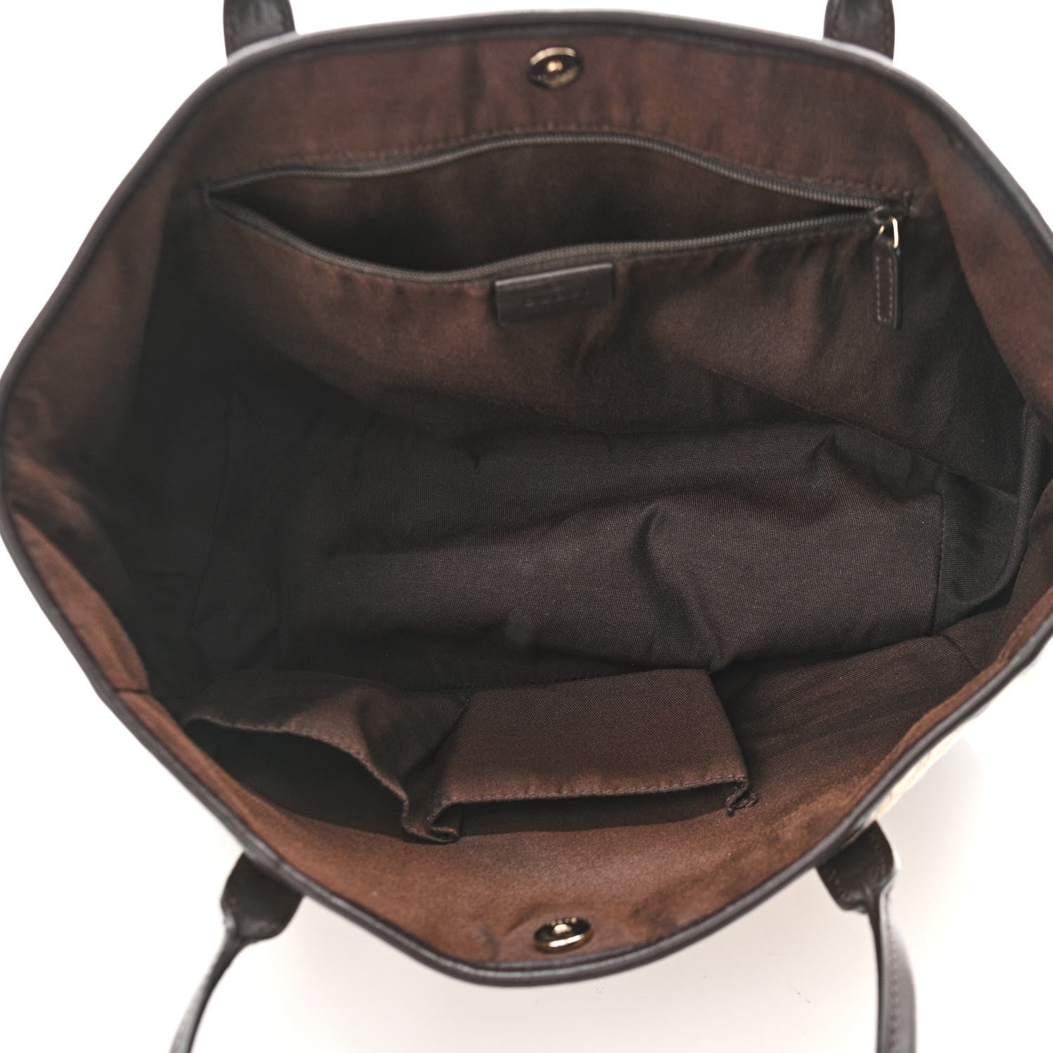 Gucci Monogram Medium New Britt Tote Brown 5 of 10